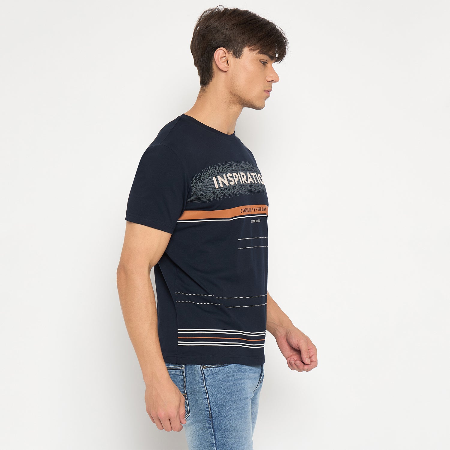 Duke Urban Men Half Sleeve Cotton T-shirt (LF7098)