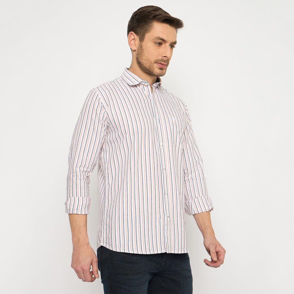 Duke Urban Men Full Sleeve Cotton Shirt (SDO8STOI)