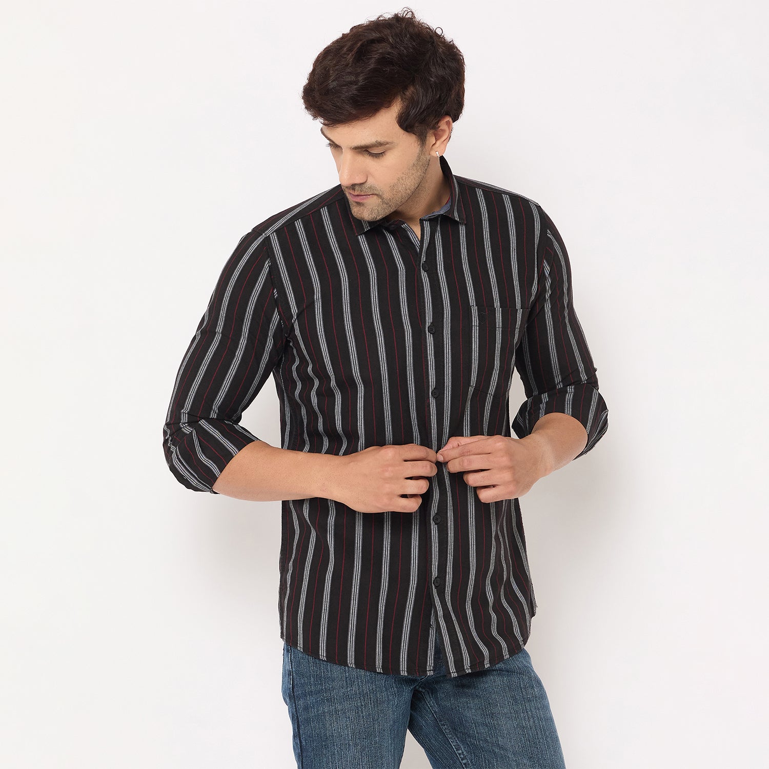 Duke Urban Men Full Sleeve Cotton Shirt (SDO8STOC)