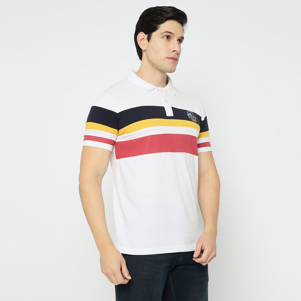 Duke Urban Men Half Sleeve Cotton Polo Tshirt (LF7396)
