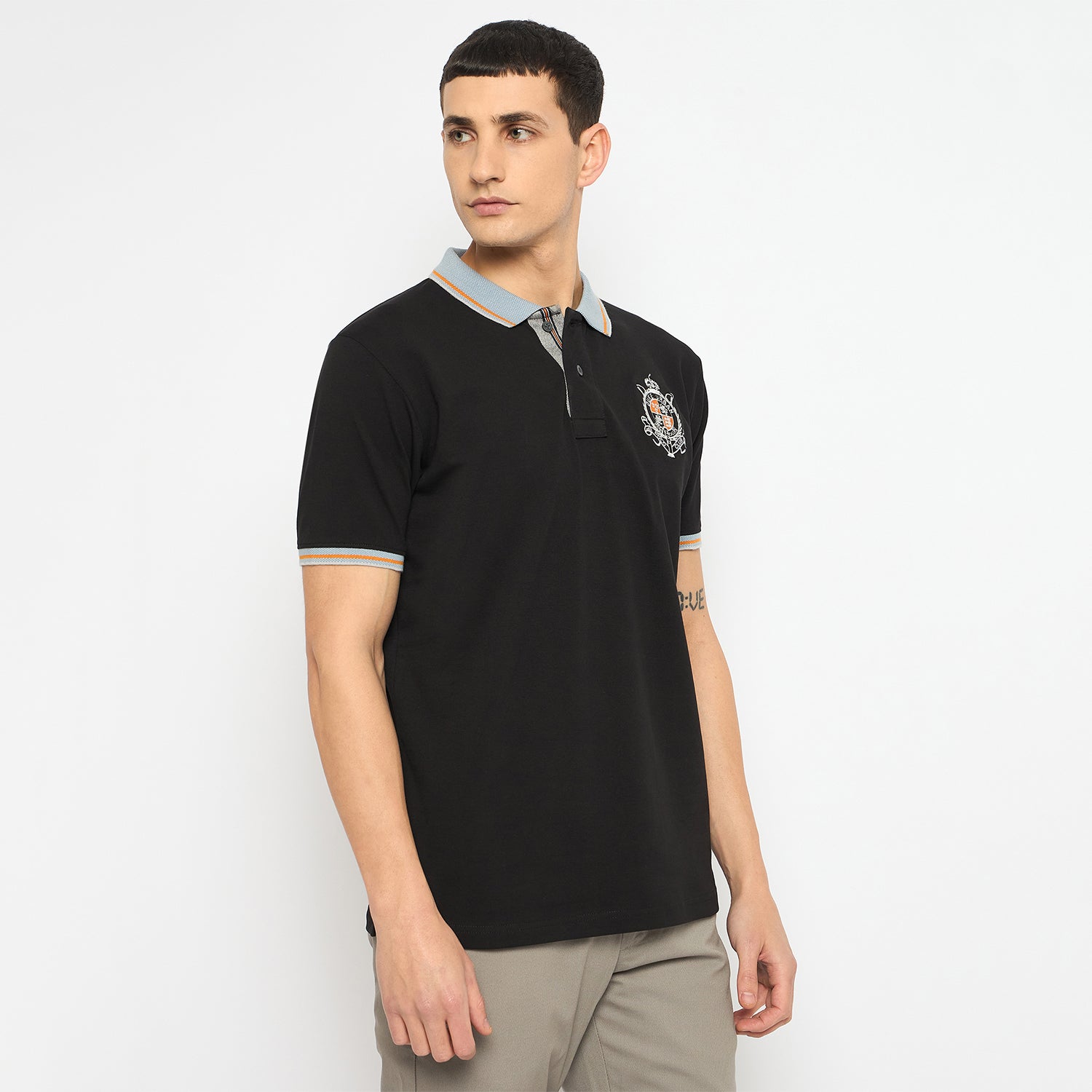 Duke Urban Men Half Sleeve Cotton Tshirt (LF7238)