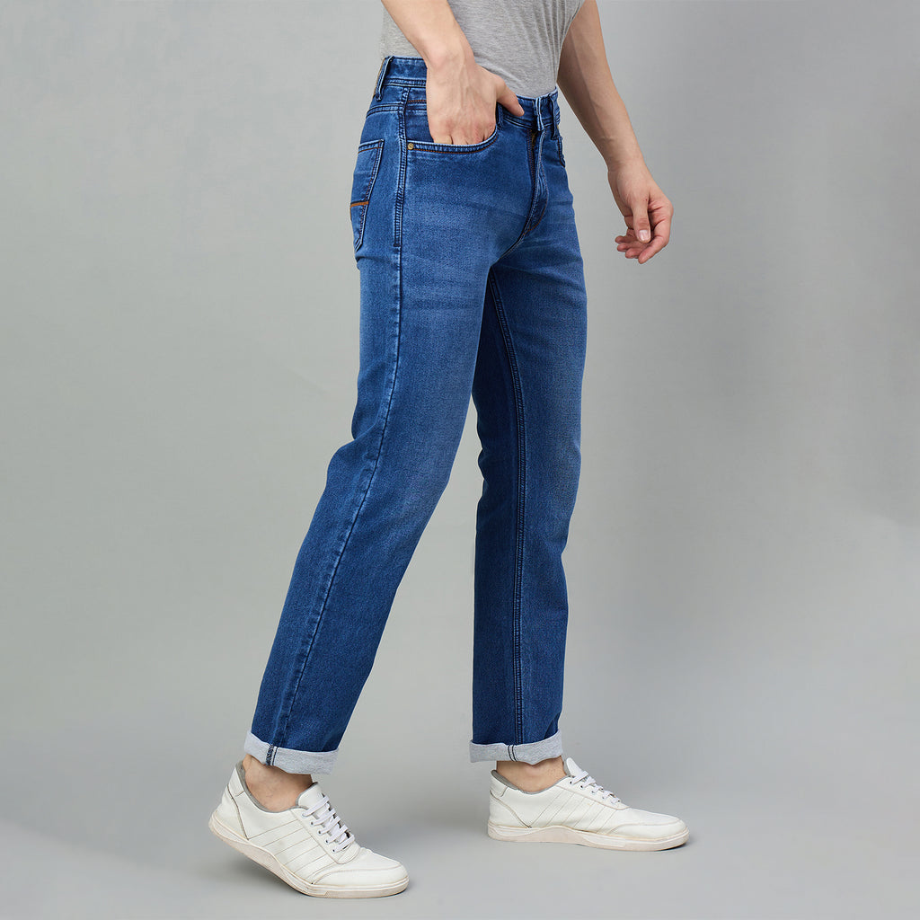 Duke Urban Men Comfort Fit Designer Jeans (MSD5909C)