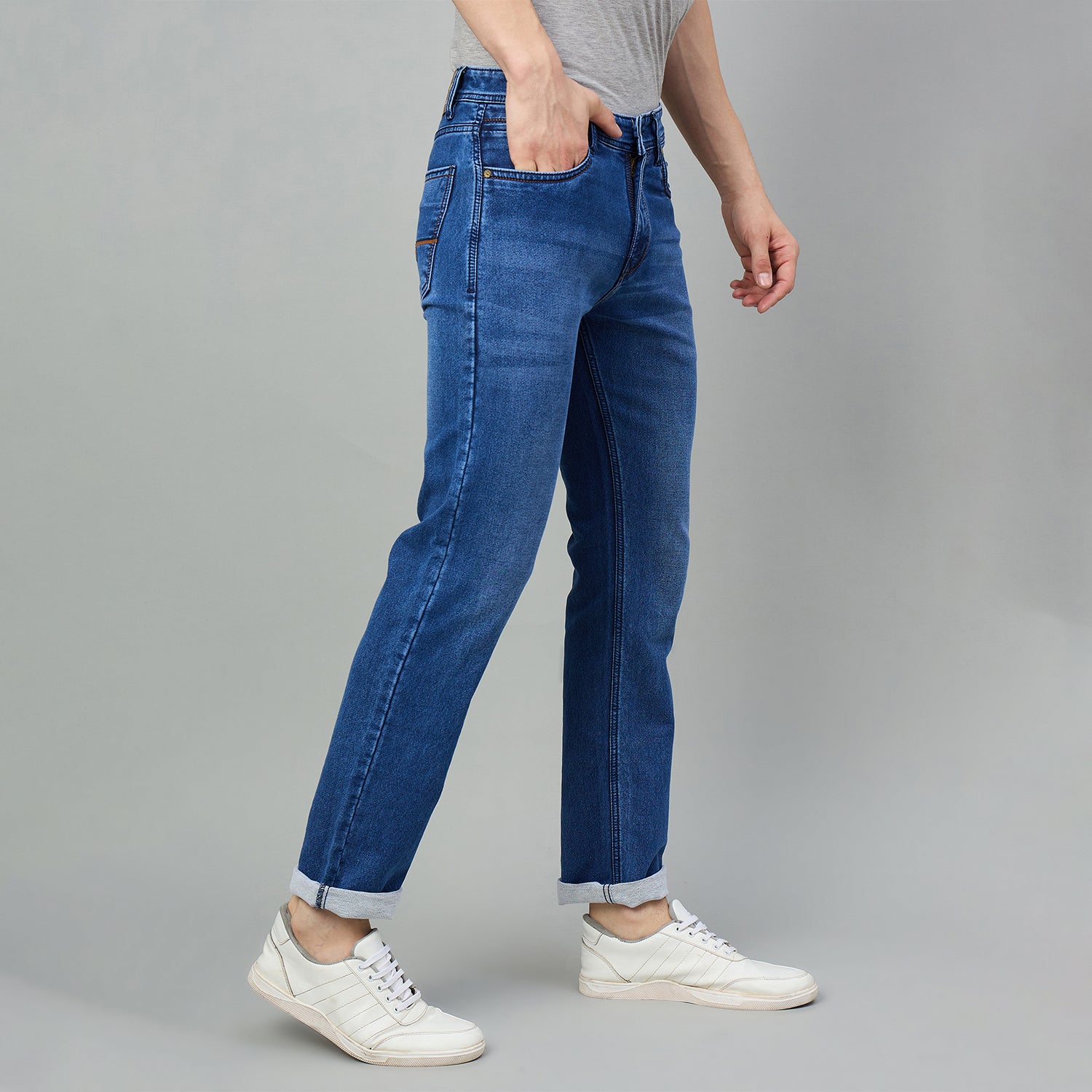 Duke Urban Men Comfort Fit Designer Jeans (MSD5909C)