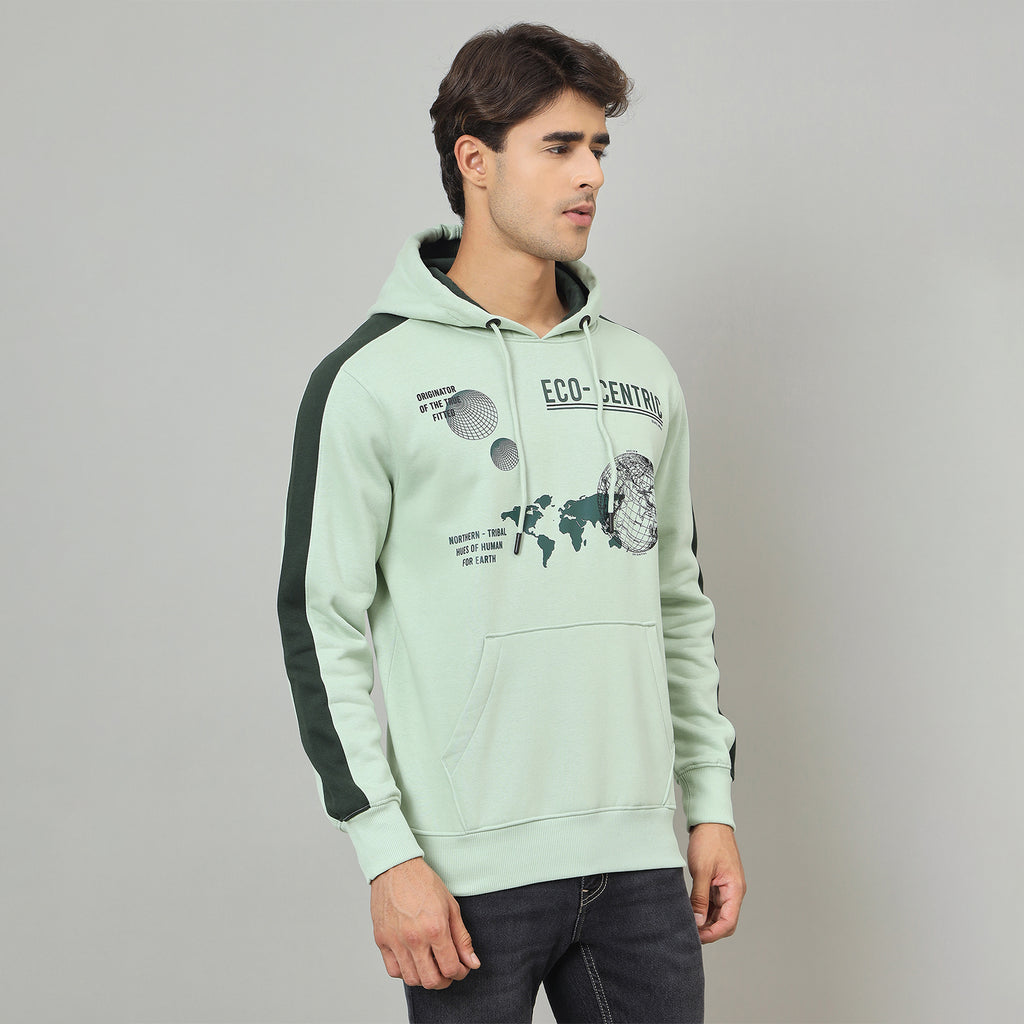 Duke Urban Men Hooded Regular Sweatshirt (LF6353)