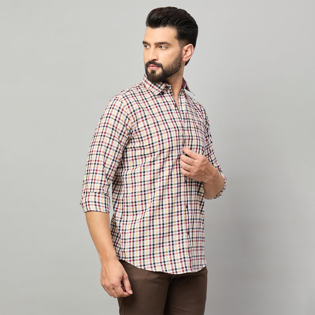 Duke Urban Men Full Sleeve Cotton Shirt (SDO5CKBE)