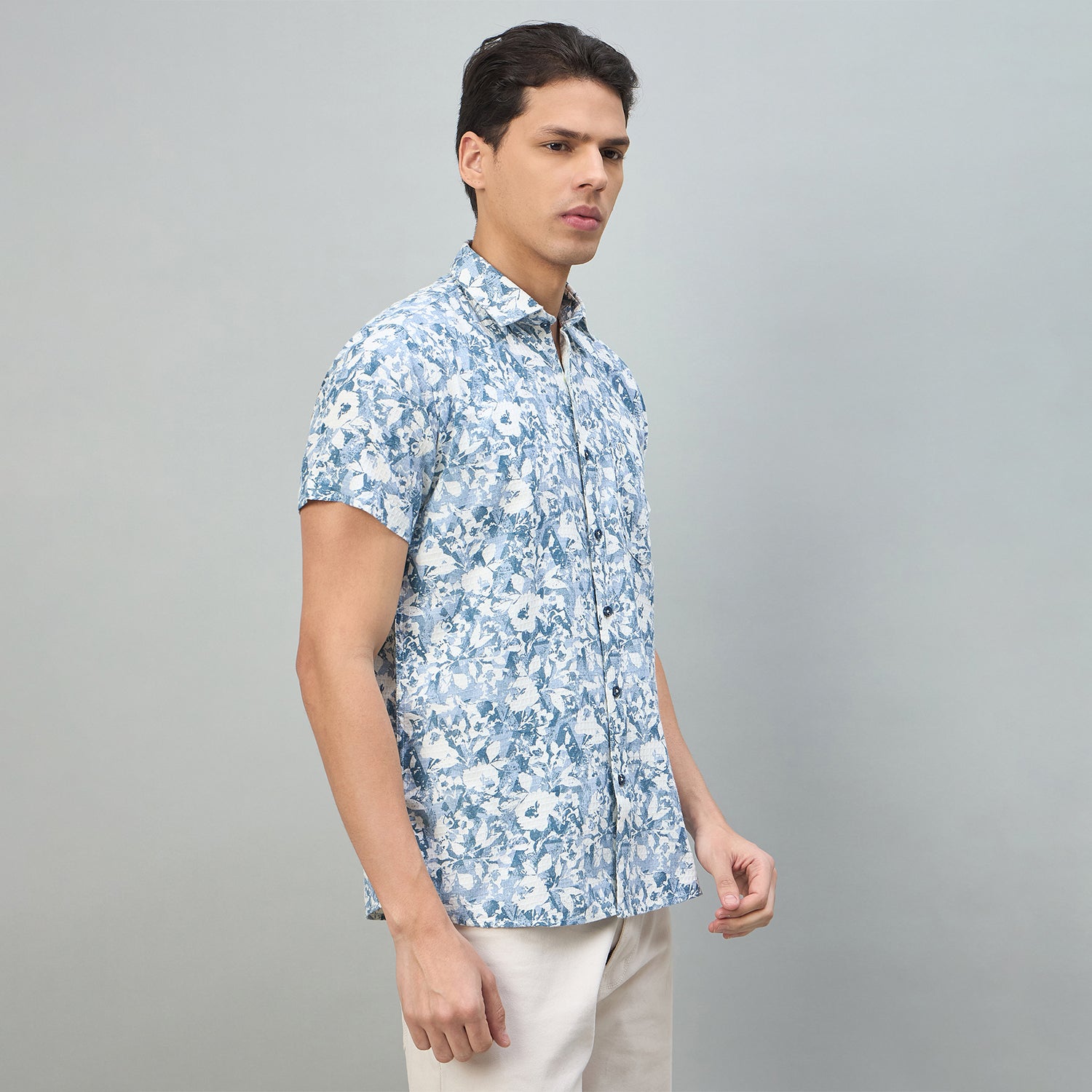 Duke Urban Men Short Style Casual Half Sleeve Shirt (SDO4PRAC)
