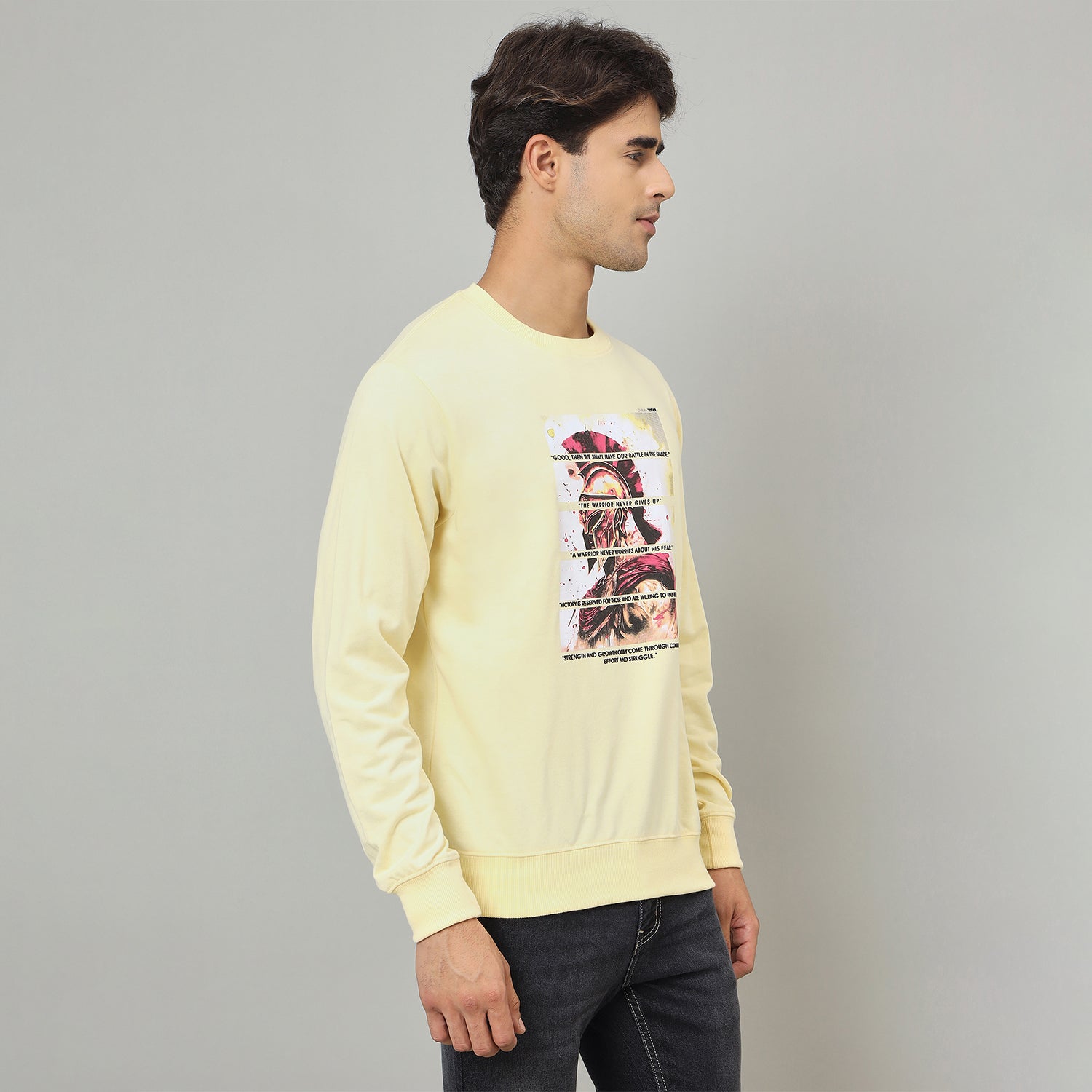 Duke Urban Men Round Neck Regular Sweatshirt (LF6437)