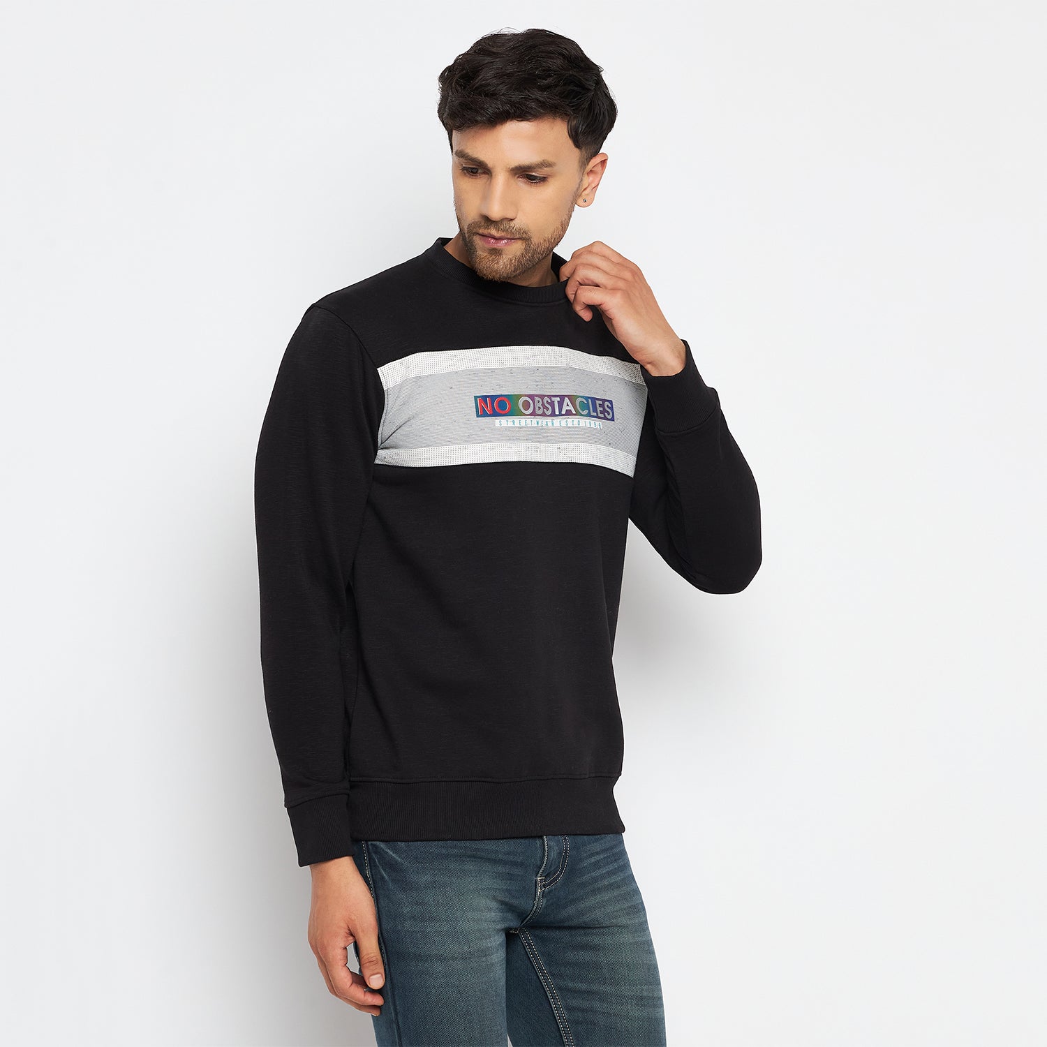 Duke Urban Men Round Neck Sweatshirt (LF6105)