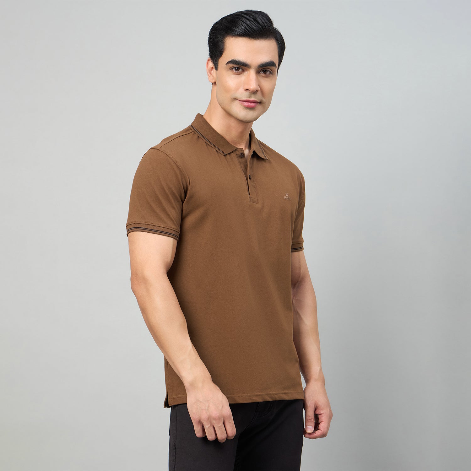 Duke Men Half Sleeve Cotton Smart Fit Casual T-shirt (SD73)