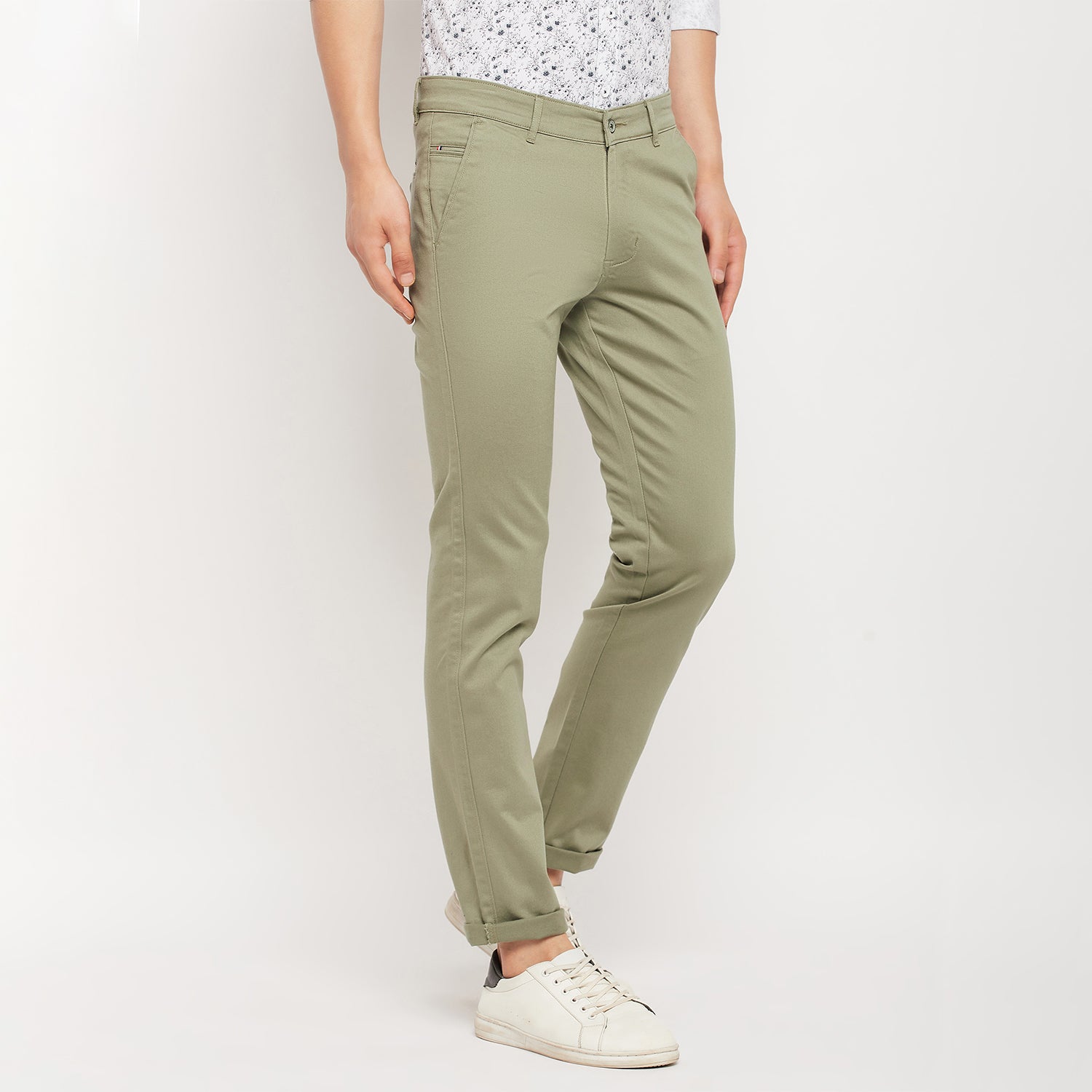 Duke Urban Men Slim Fit Cotton Trousers (SDT4581)