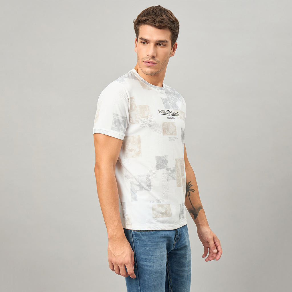 Duke Urban Men Half Sleeve Cotton Tshirt (LF7610)