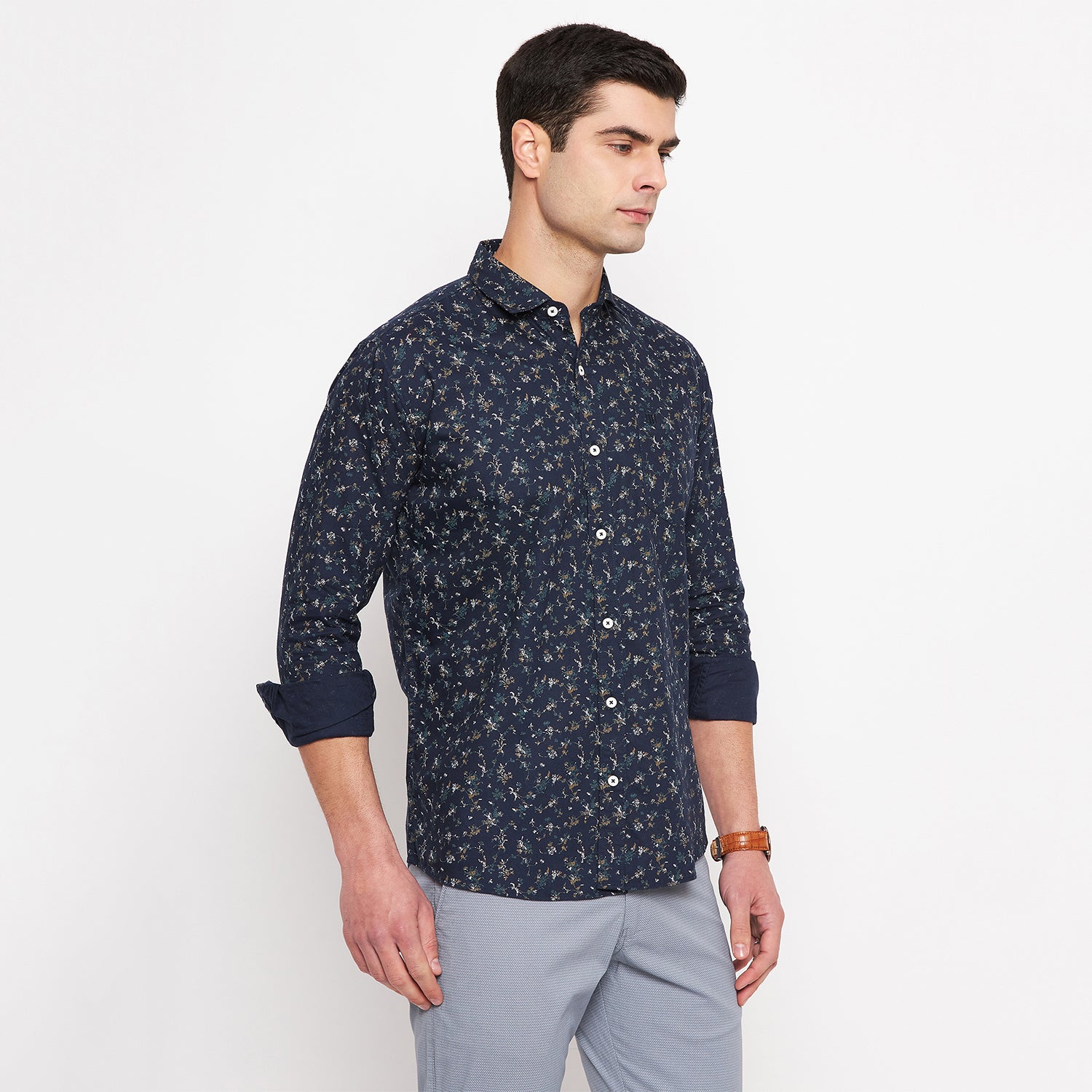 Duke Stardust Men Full Sleeve Cotton Shirt (SDO8PROI)