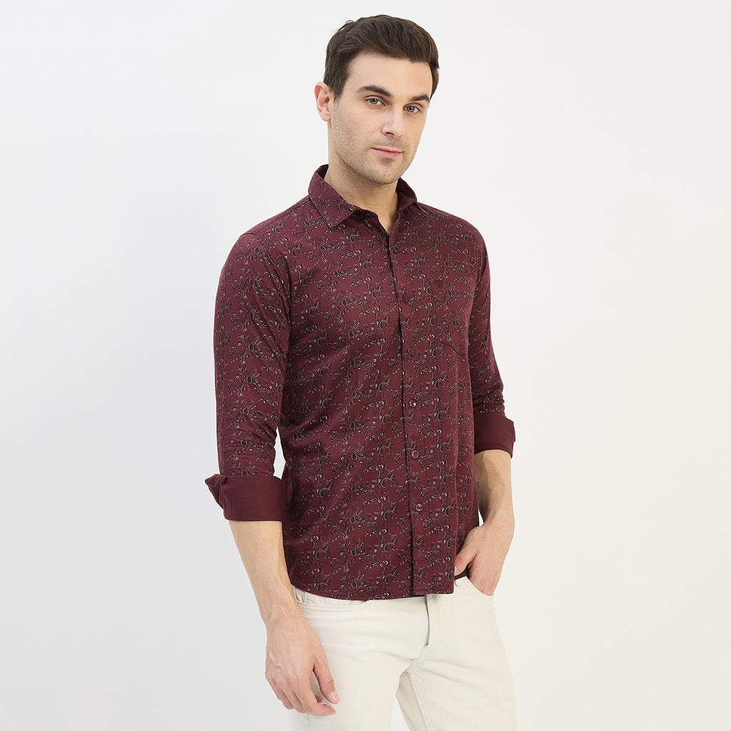 Duke Urban Men Full Sleeve Cotton Shirt (SDO8PRAN)