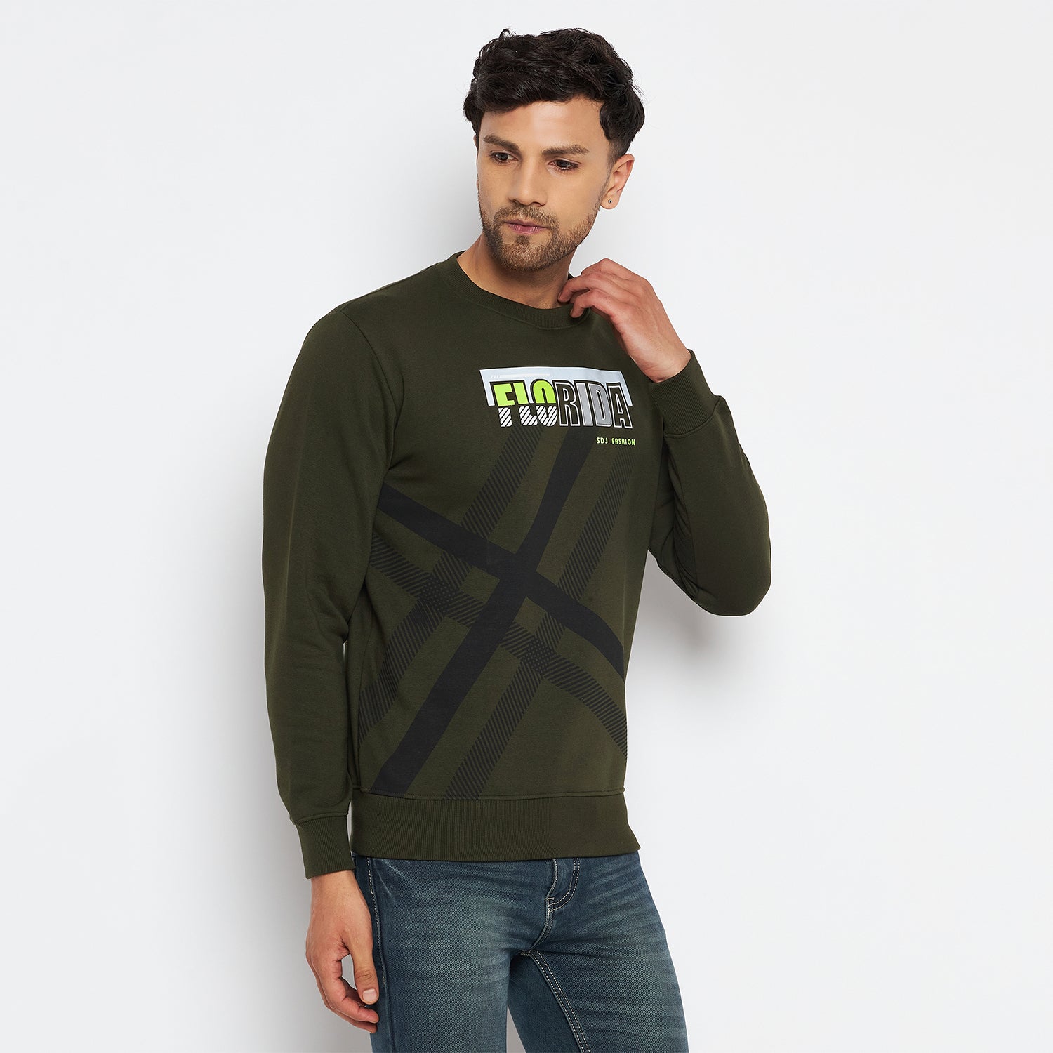 Duke Urban Men Round Neck Sweatshirt (LF6184)