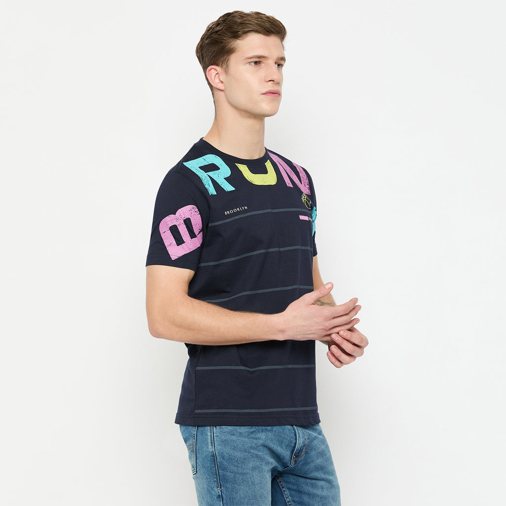 Duke Urban Men Half Sleeve Cotton Tshirt (LF7153)