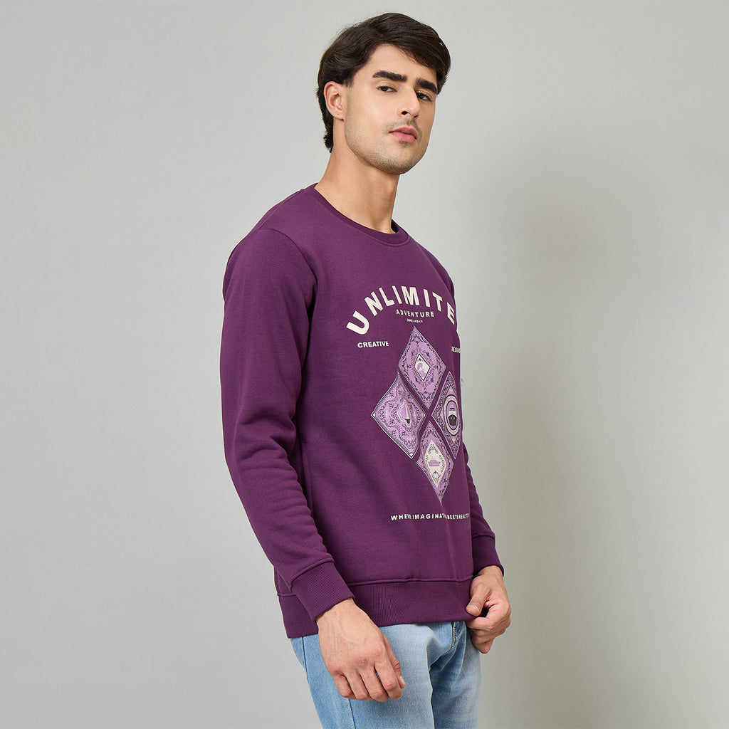 Duke Urban Men Round Neck Regular Sweatshirt (LF6345)