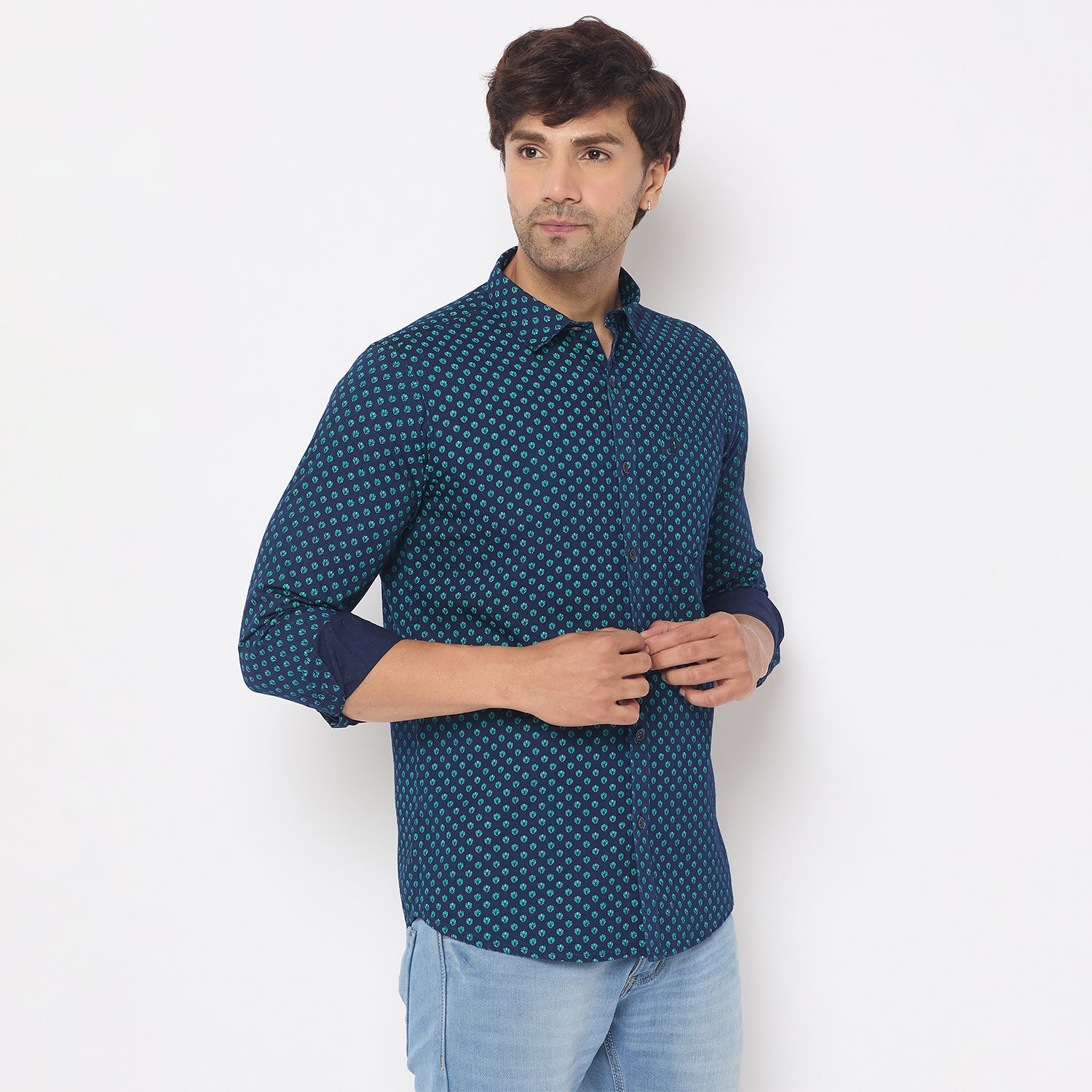 Duke Urban Men Full Sleeve Cotton Shirt (SDO7PRIC)