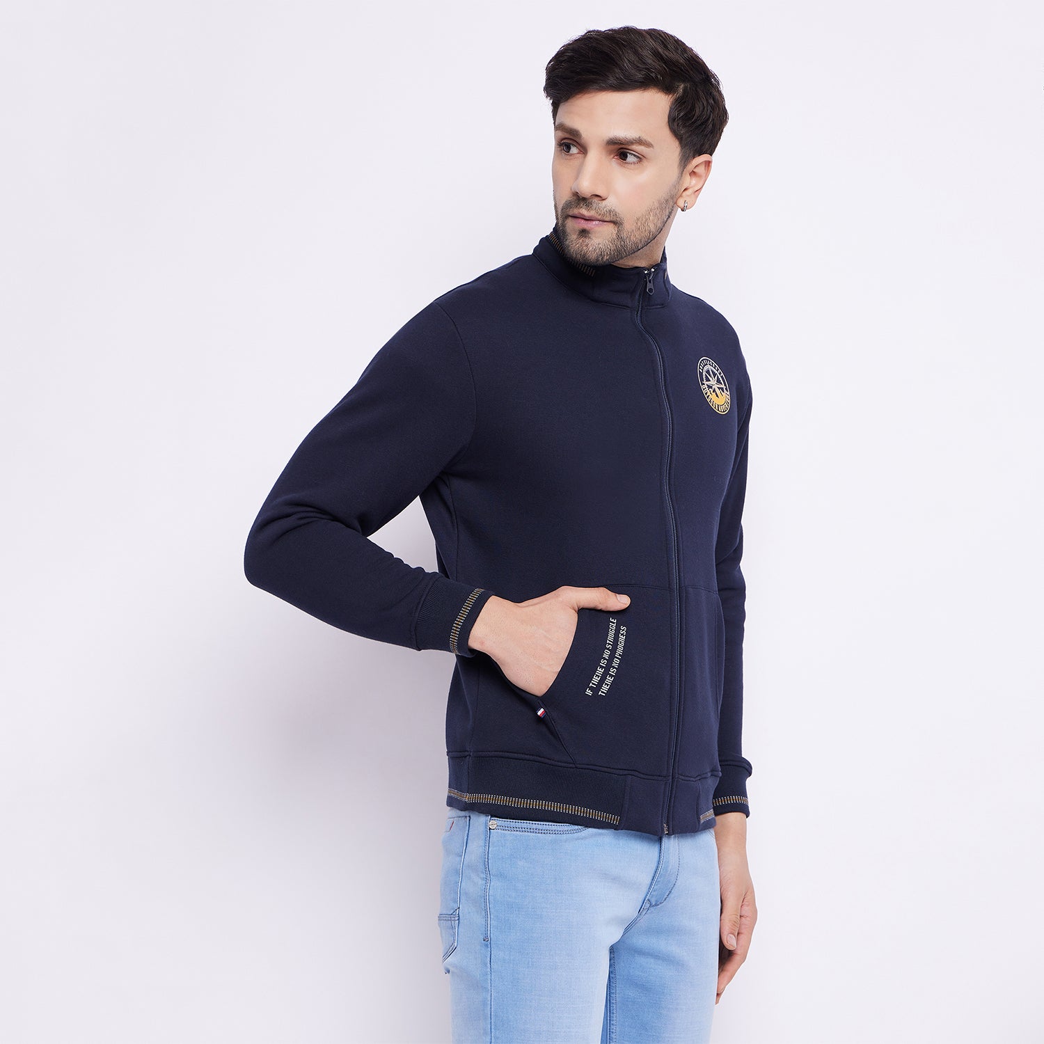 Duke Urban Men Zipper Sweatshirt (LF6303)
