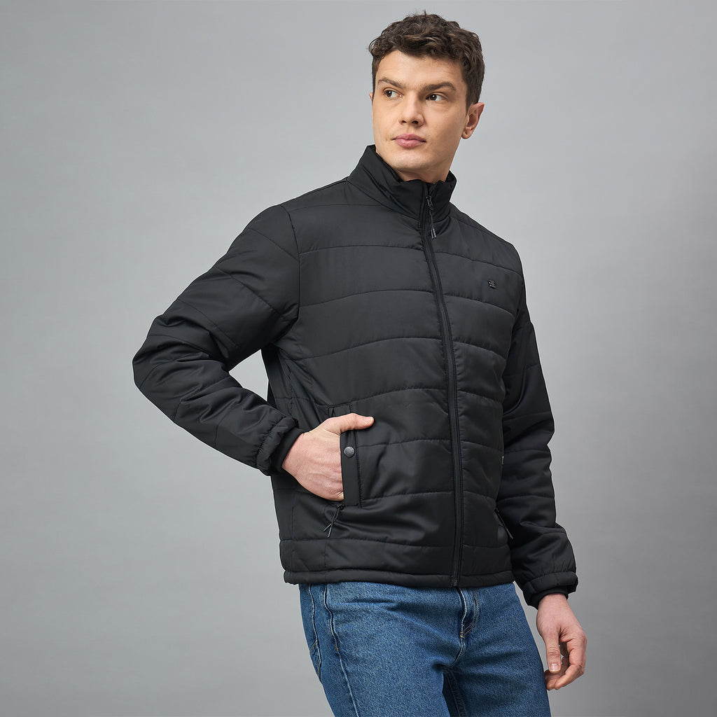 Duke Urban Men Fulll Sleeve High Neck Puffer Jacket (SDZ3118)