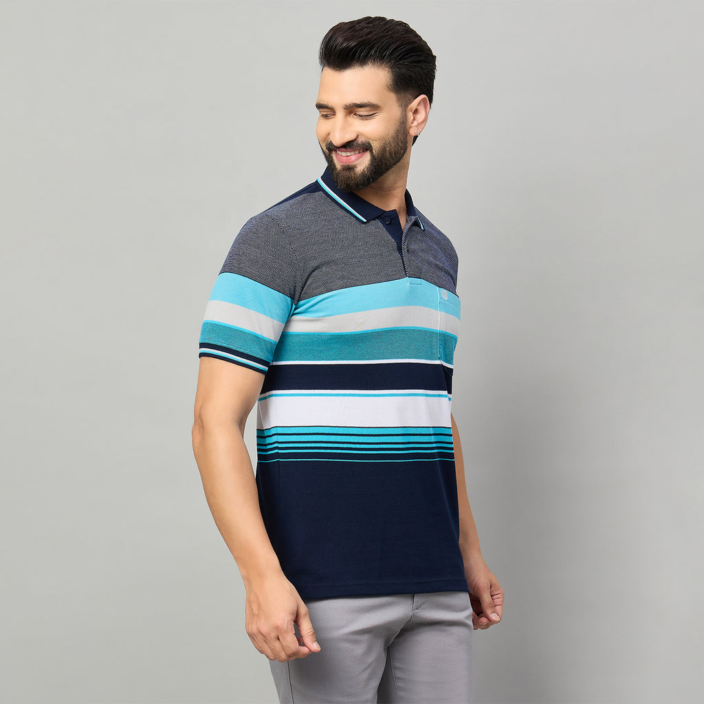 Duke Urban Men Half Sleeve Polo Cotton Tshirt (LF7463)