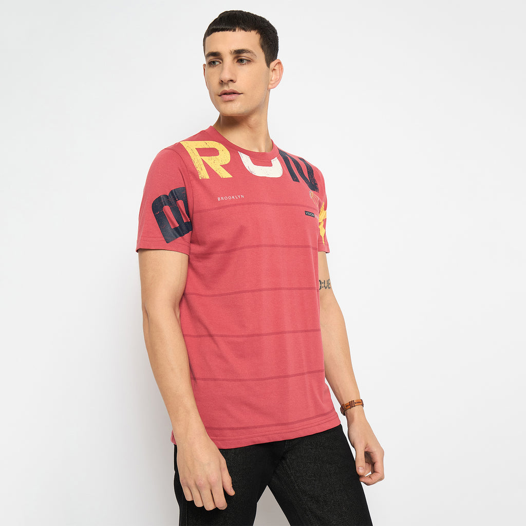 Duke Urban Men Half Sleeve Cotton Tshirt (LF7153)