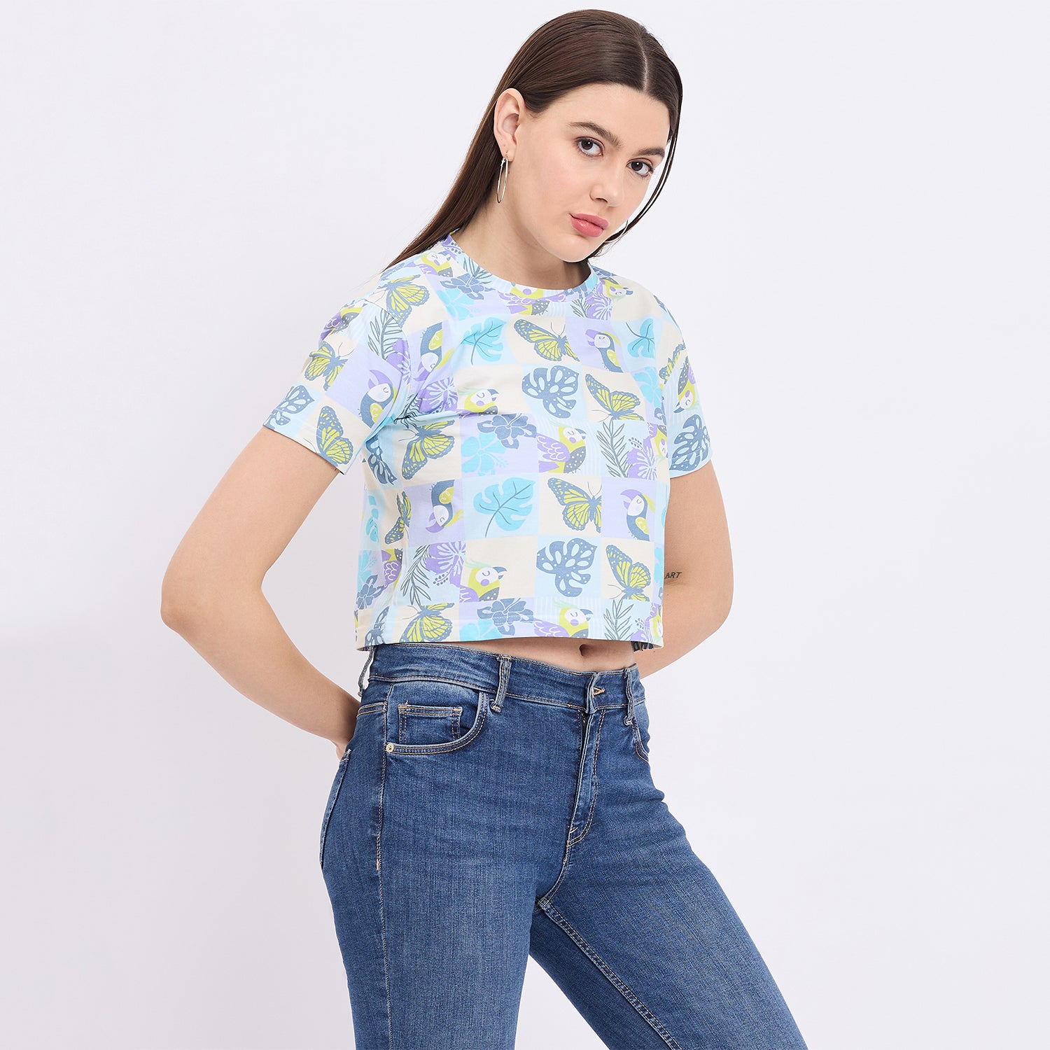 Duke Urban Women Half Sleeve Top (LFX4205)