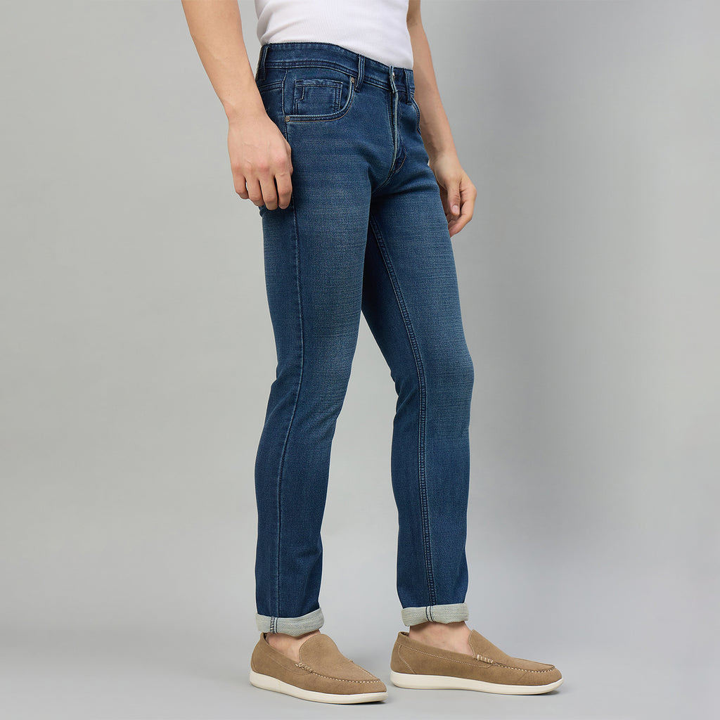 Duke Men Narrow Fit Stretchable Jeans (SDD9215N)