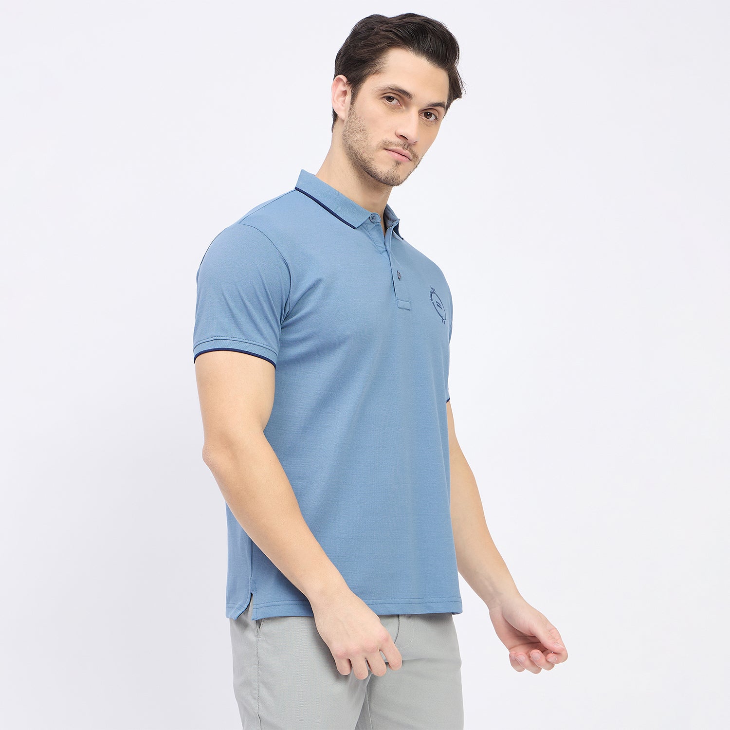 Duke Urban Men Half Sleeve Cotton T-shirt (LF7319)