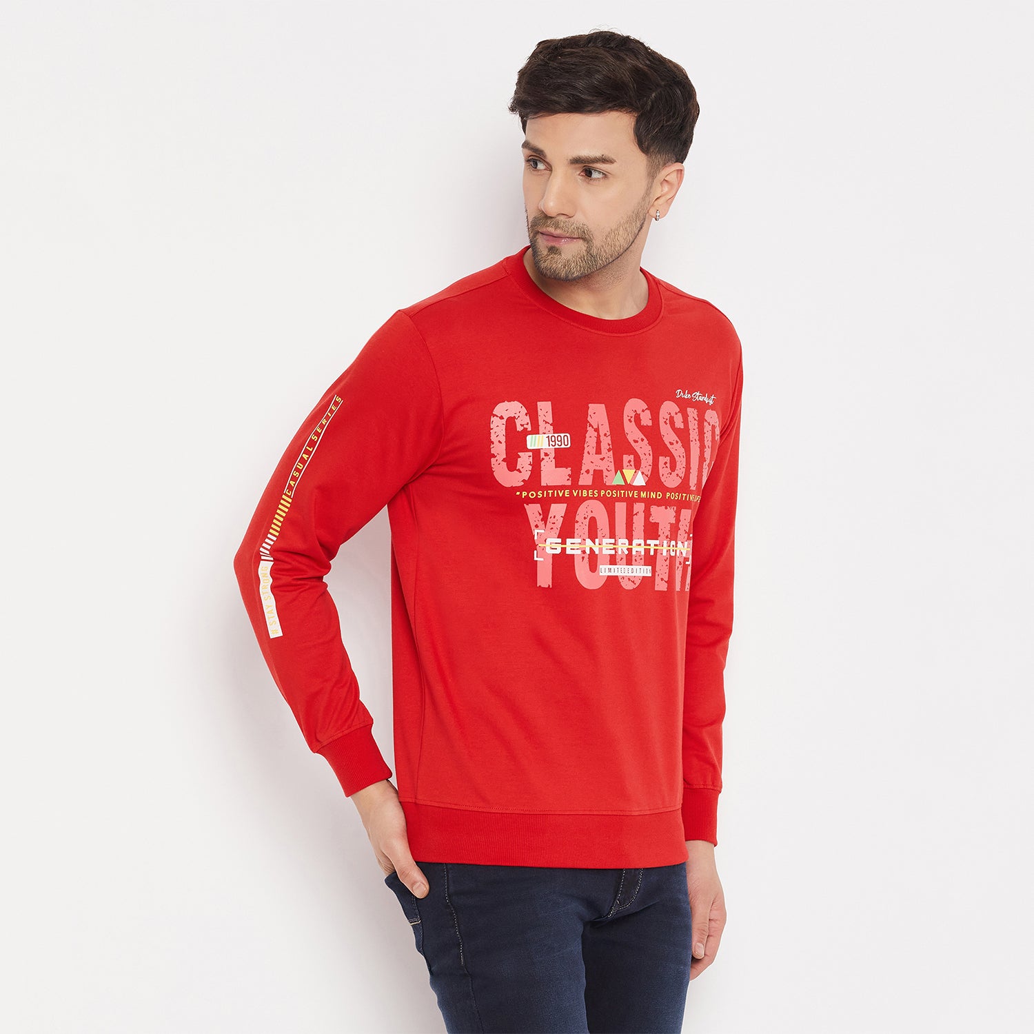 Duke Urban Men Round Neck Sweatshirt (LF6252)