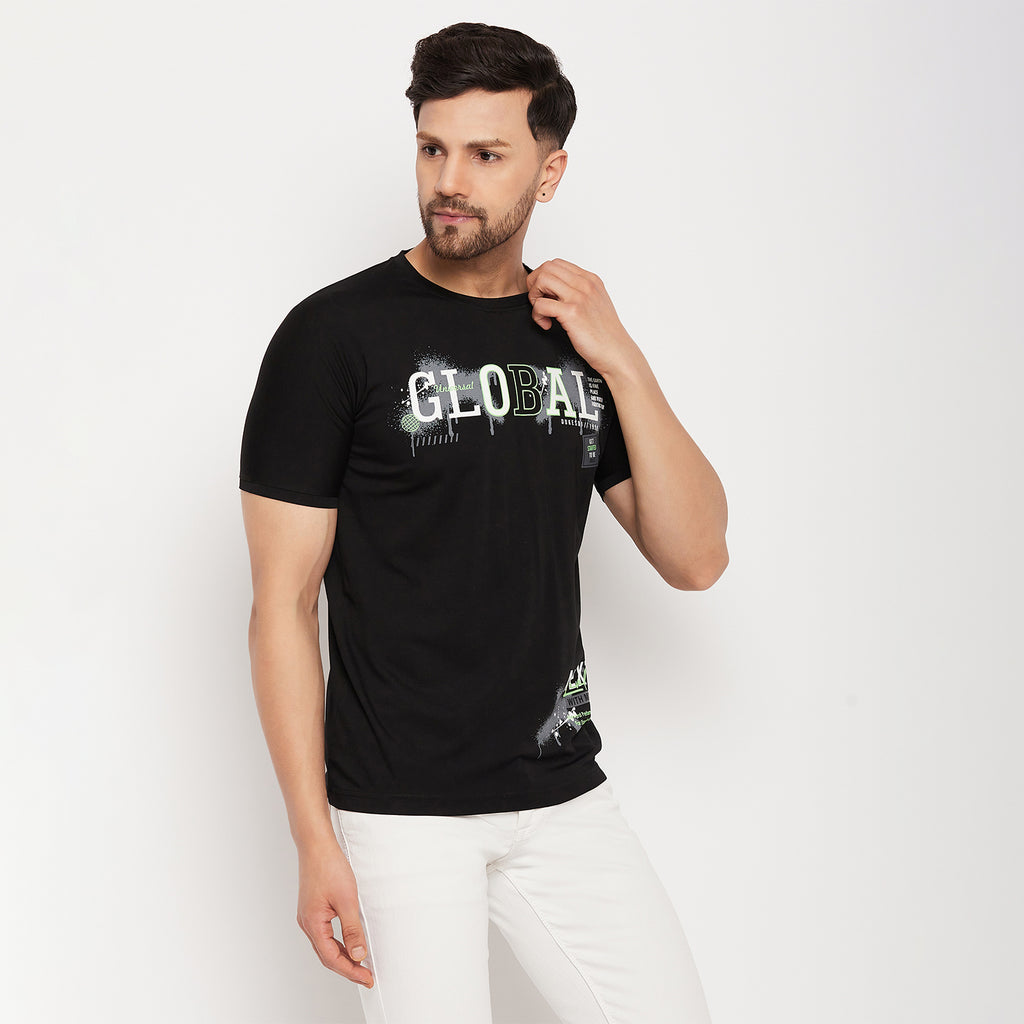 Duke Stardust Men Half Sleeve Cotton T-shirt (LF5766)