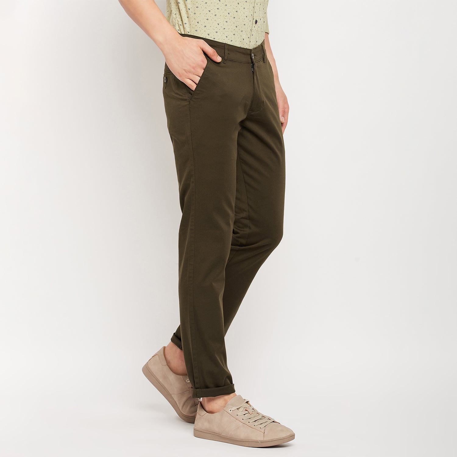 Duke Urban Men Slim Fit Cotton Trousers (SDT4578)