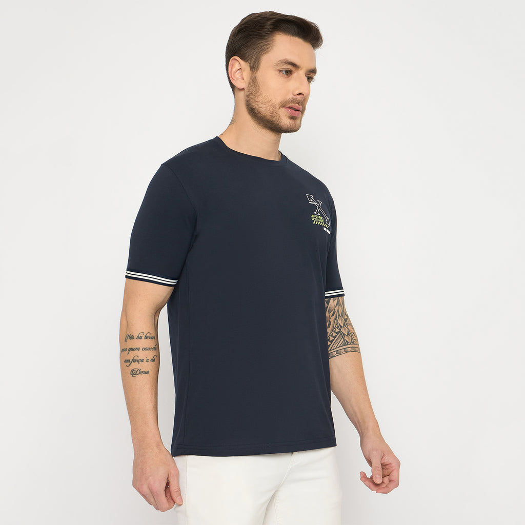 Duke Urban Men Half Sleeve Cotton Tshirt (LF7432)