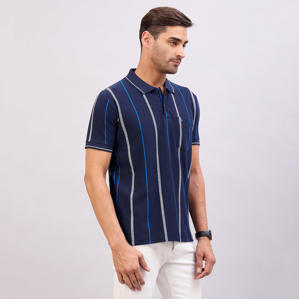 Duke Men Half Sleeve Cotton Polo Tshirt (ON2139)