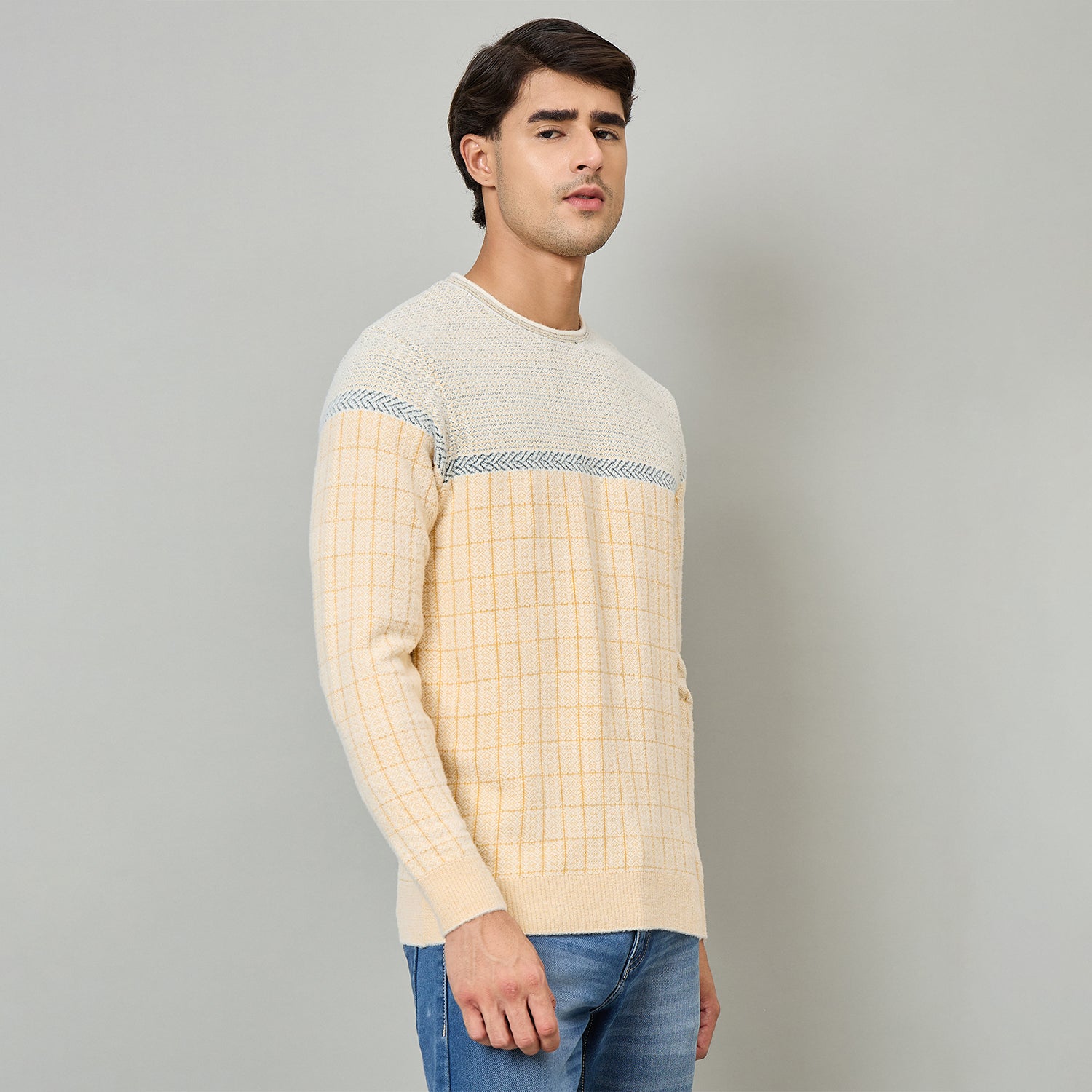 Duke Urban Men Full Sleeve Classic round neck sweater (SDS2241)