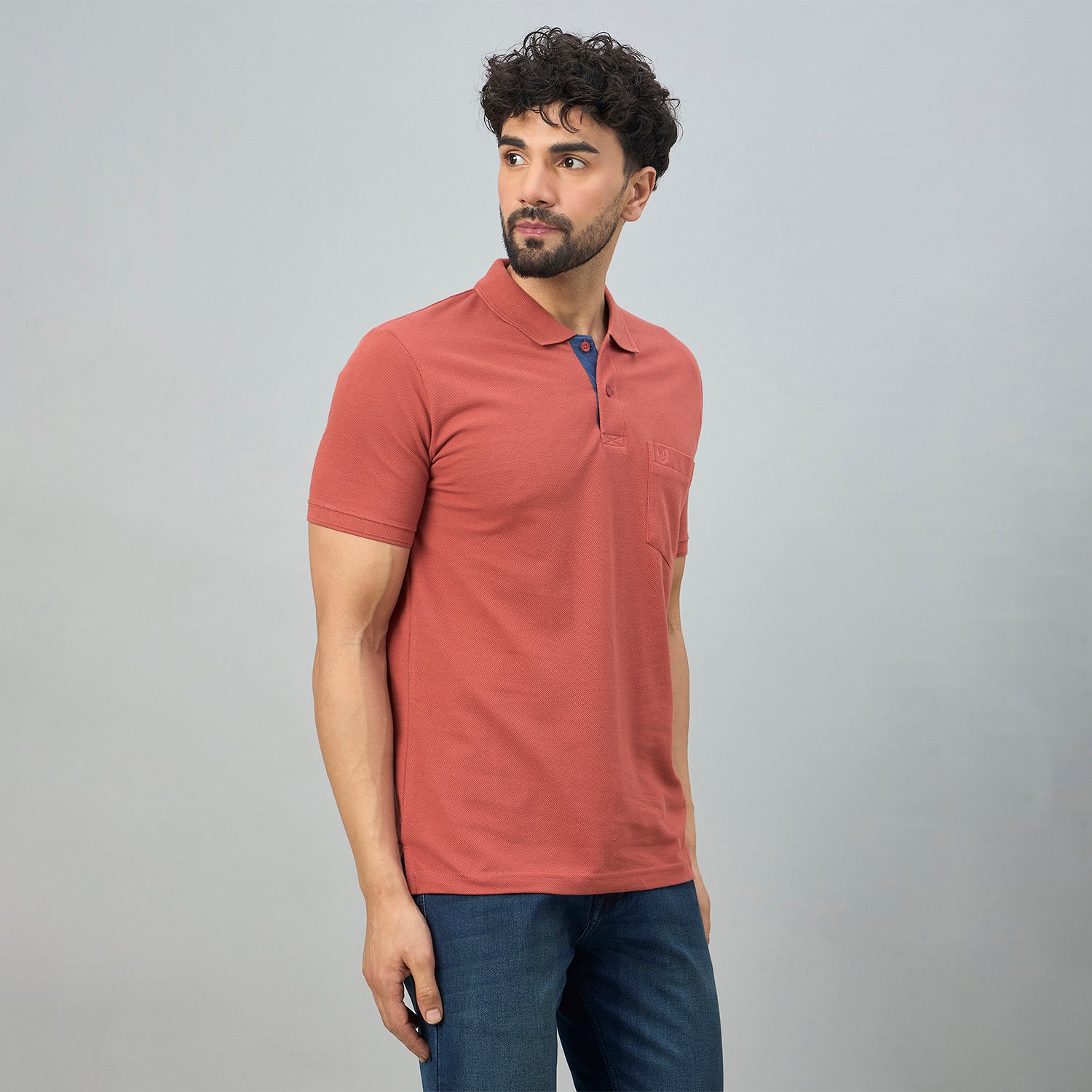 Duke Urban Men Smart Fit Solid Polo Tshirt (ONSD39) (More Colors)
