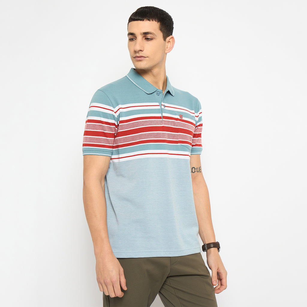 Duke Urban Men Half Sleeve Cotton Tshirt (LF7193)