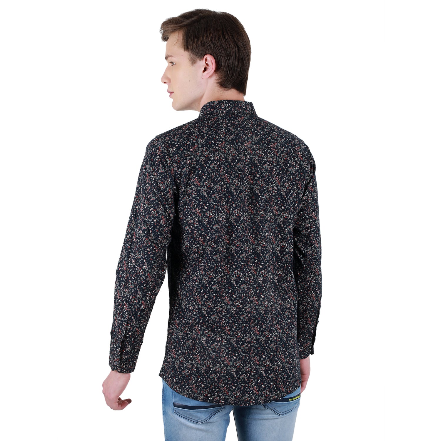Duke Urban Men Full Sleeve Cotton Shirt (SDO6PRTI)