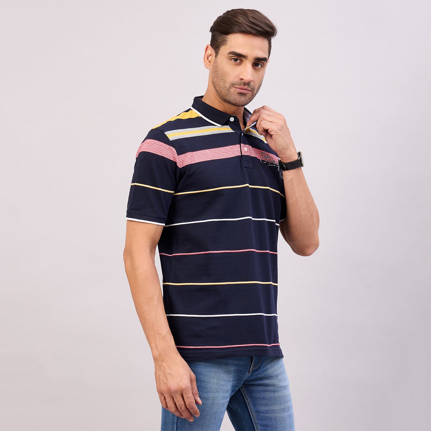 Duke Urban Men Half Sleeve Cotton Polo Tshirt (ON3250)