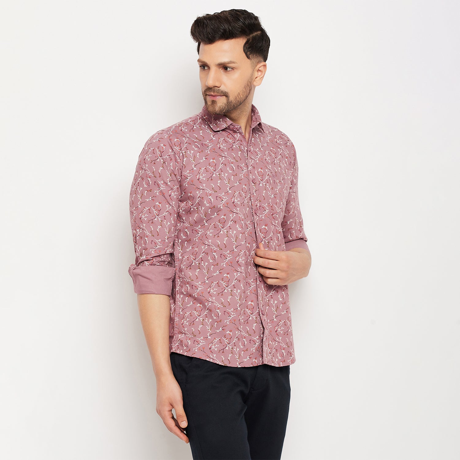 Duke Urban Men Full Sleeve Cotton Shirt (SDO8PROJ)