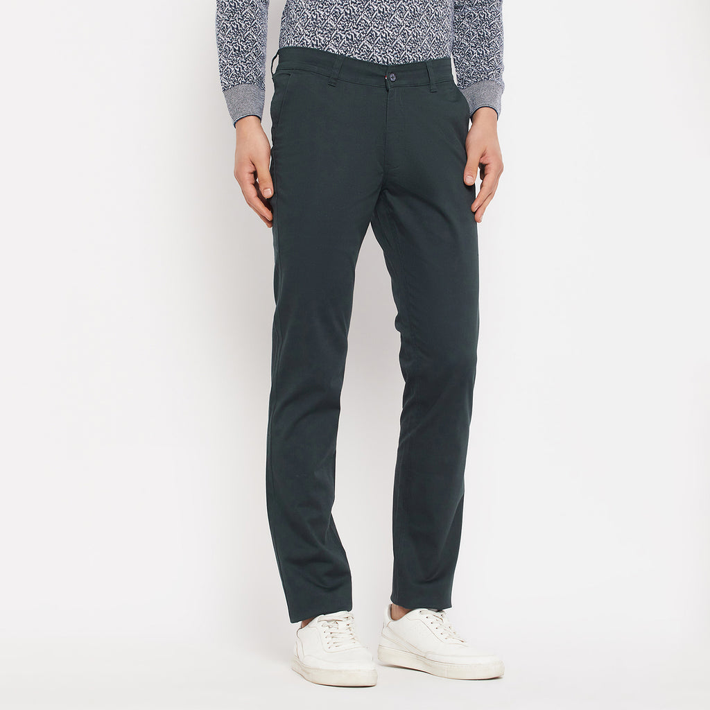Duke Stardust Men Solid Chinos Trousers (SDT4512)