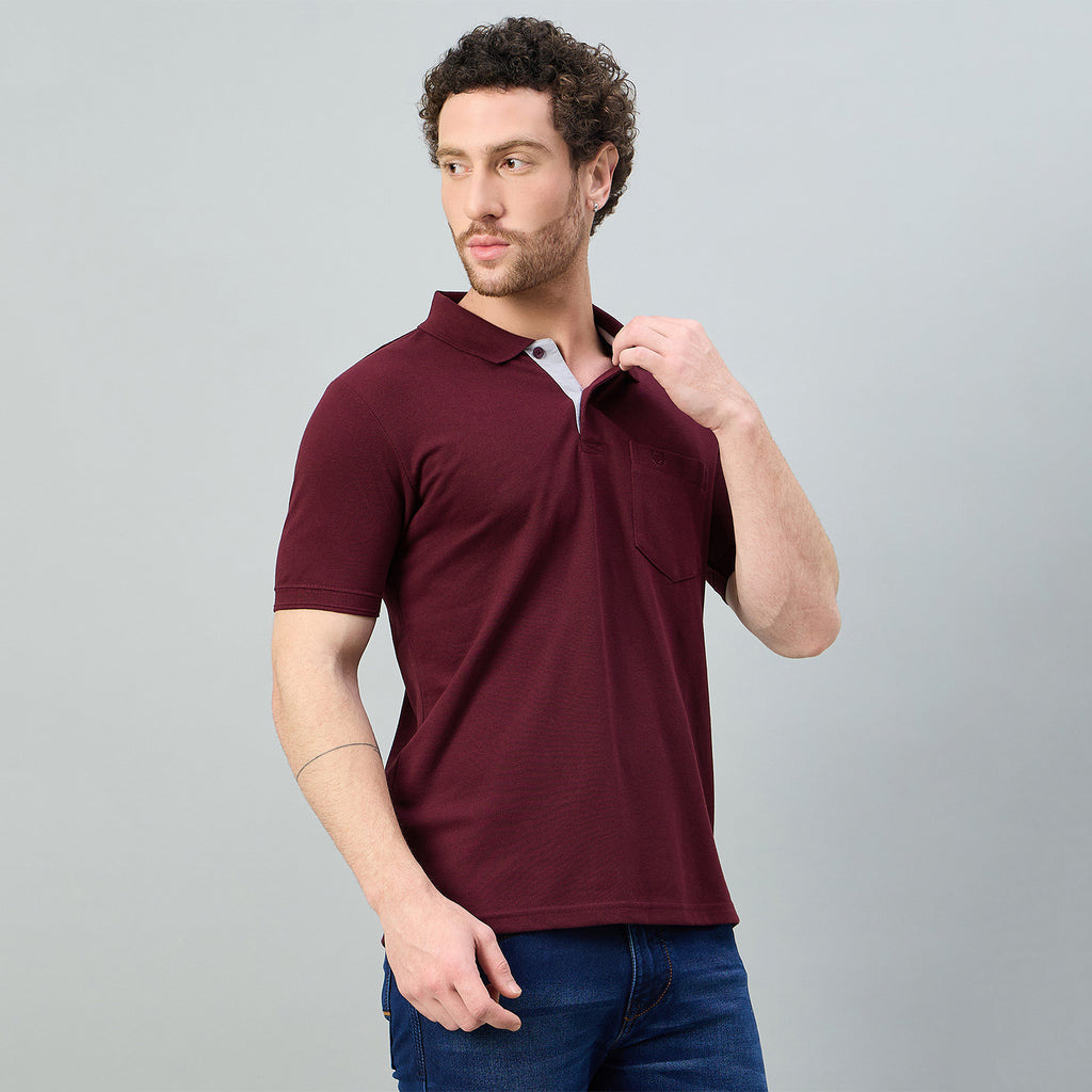 Duke Urban Men Smart Fit Solid Polo Tshirt (ONSD39) (More Colors)