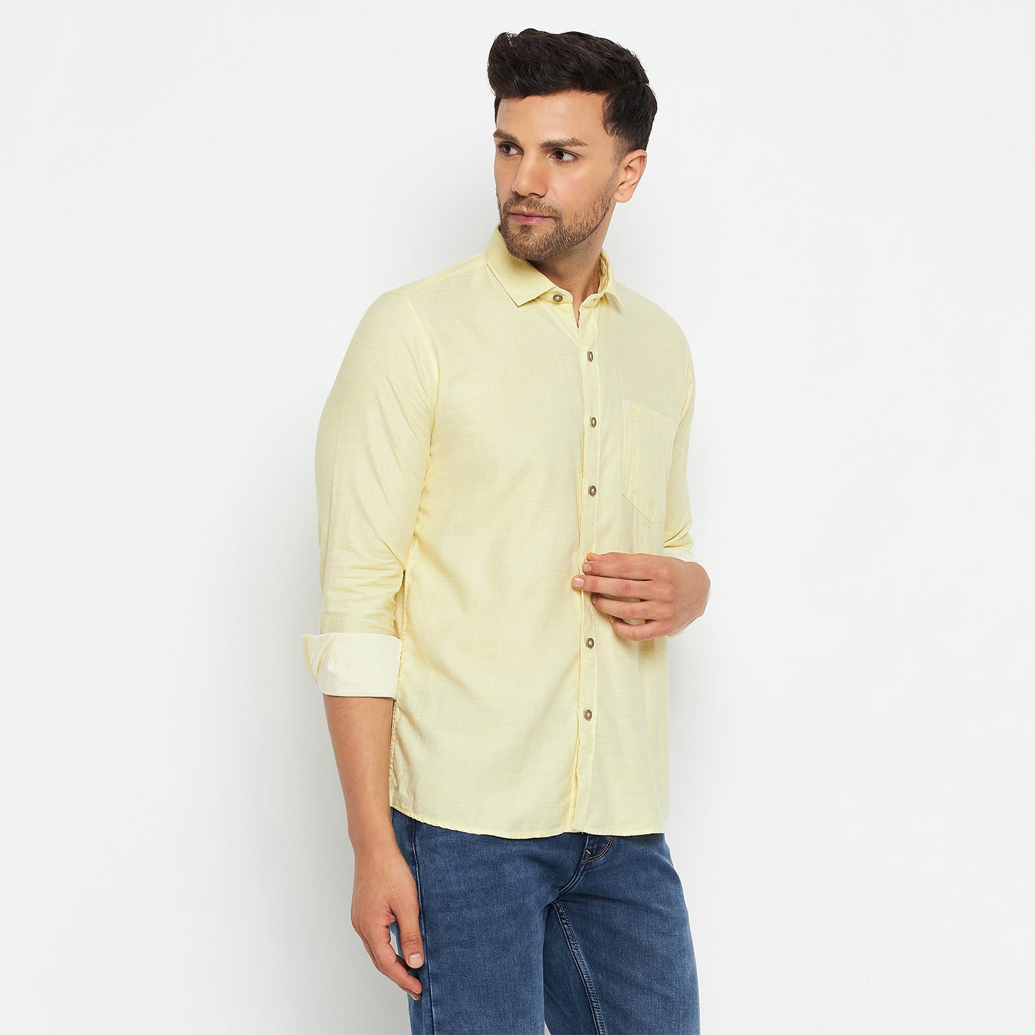 Duke Urban Men Full Sleeve Cotton Shirts (SDO8PLT)