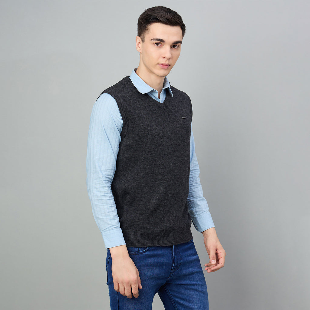 Duke Urban Men Sleeveless V-Neck Sweater (SDS5000)