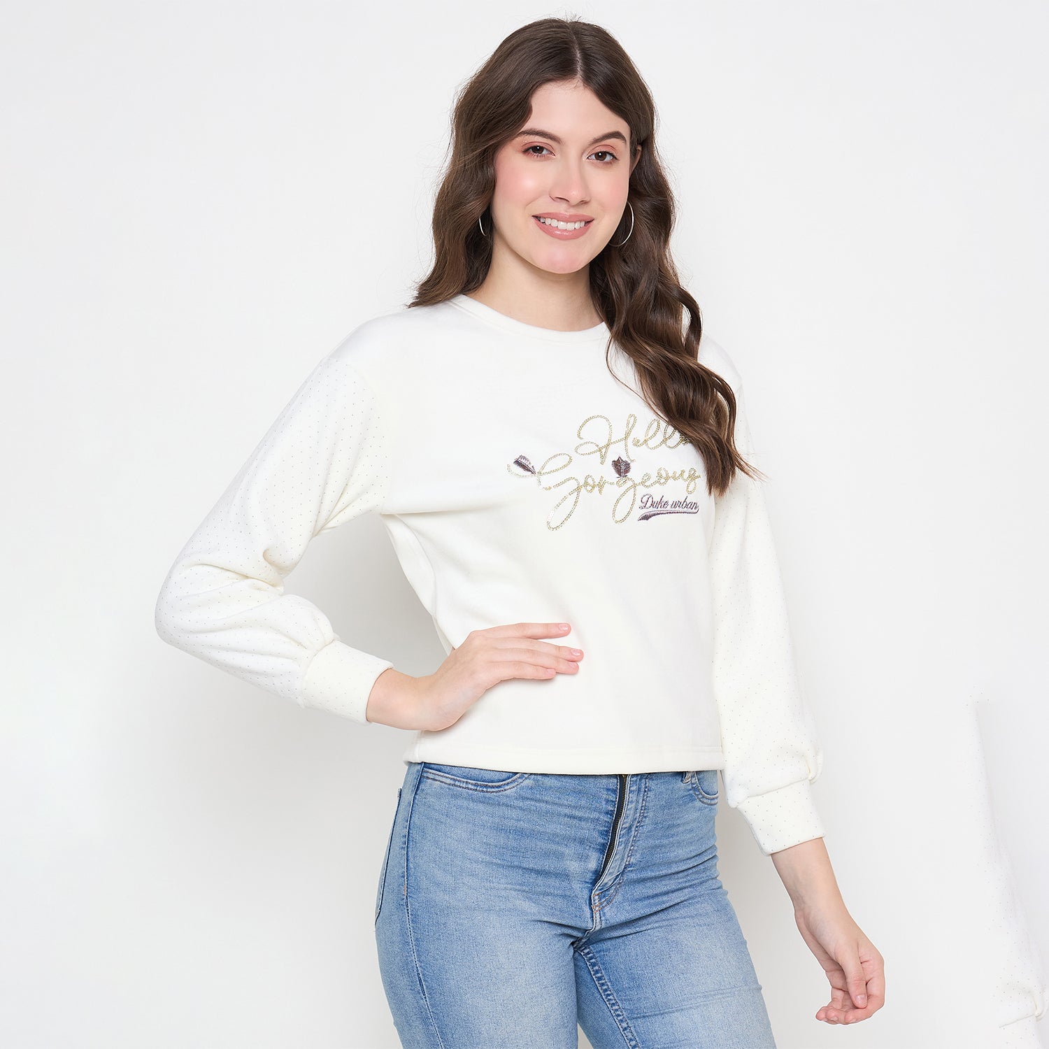 Duke Urban Women Round Neck Sweatshirt (LFX969)