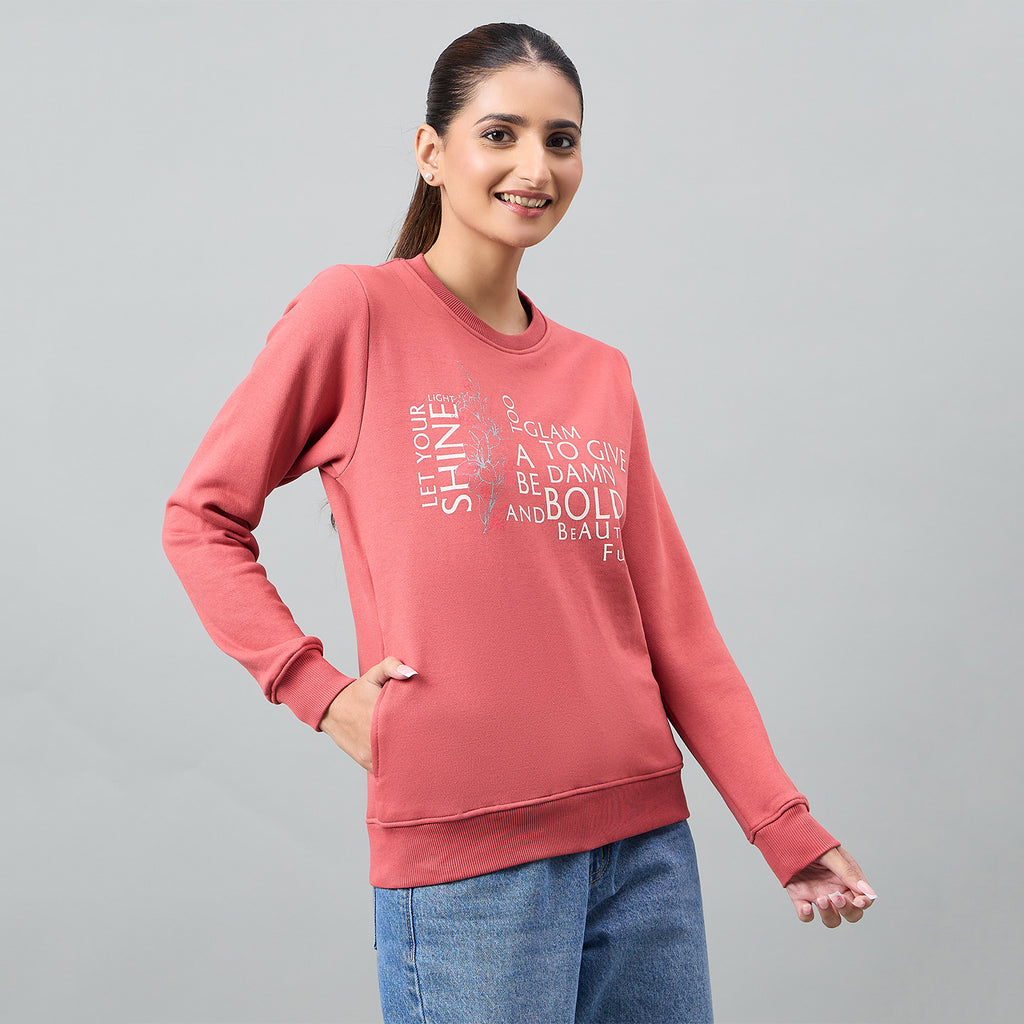 Duke Urban Women Full Sleeve Round Neck Sweatshirt (LFX955)