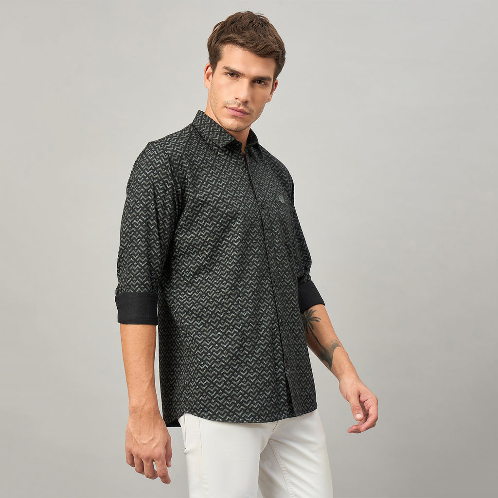 Duke Urban Men Full Sleeve Cotton Shirt (SDO6PRIC)
