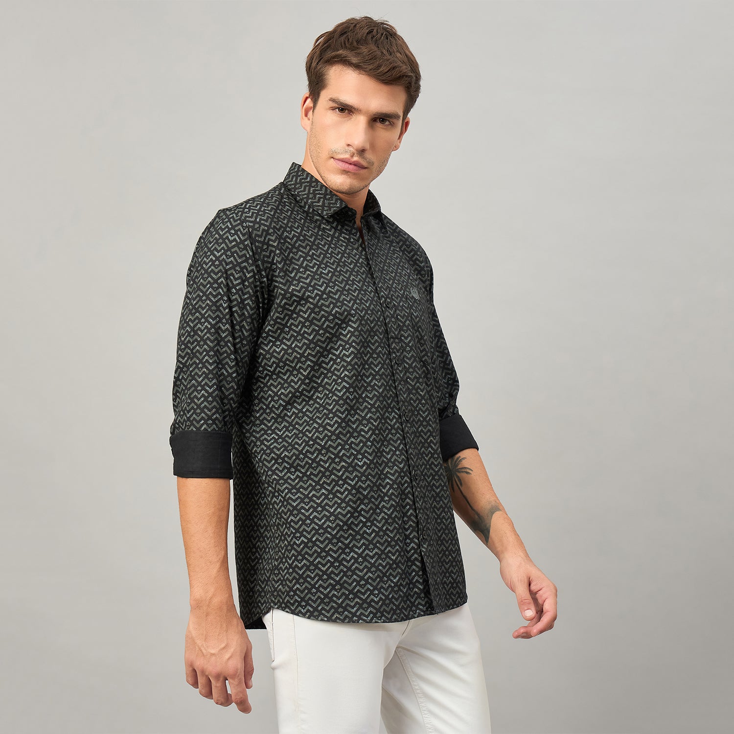 Duke Urban Men Full Sleeve Cotton Shirt (SDO6PRIC)