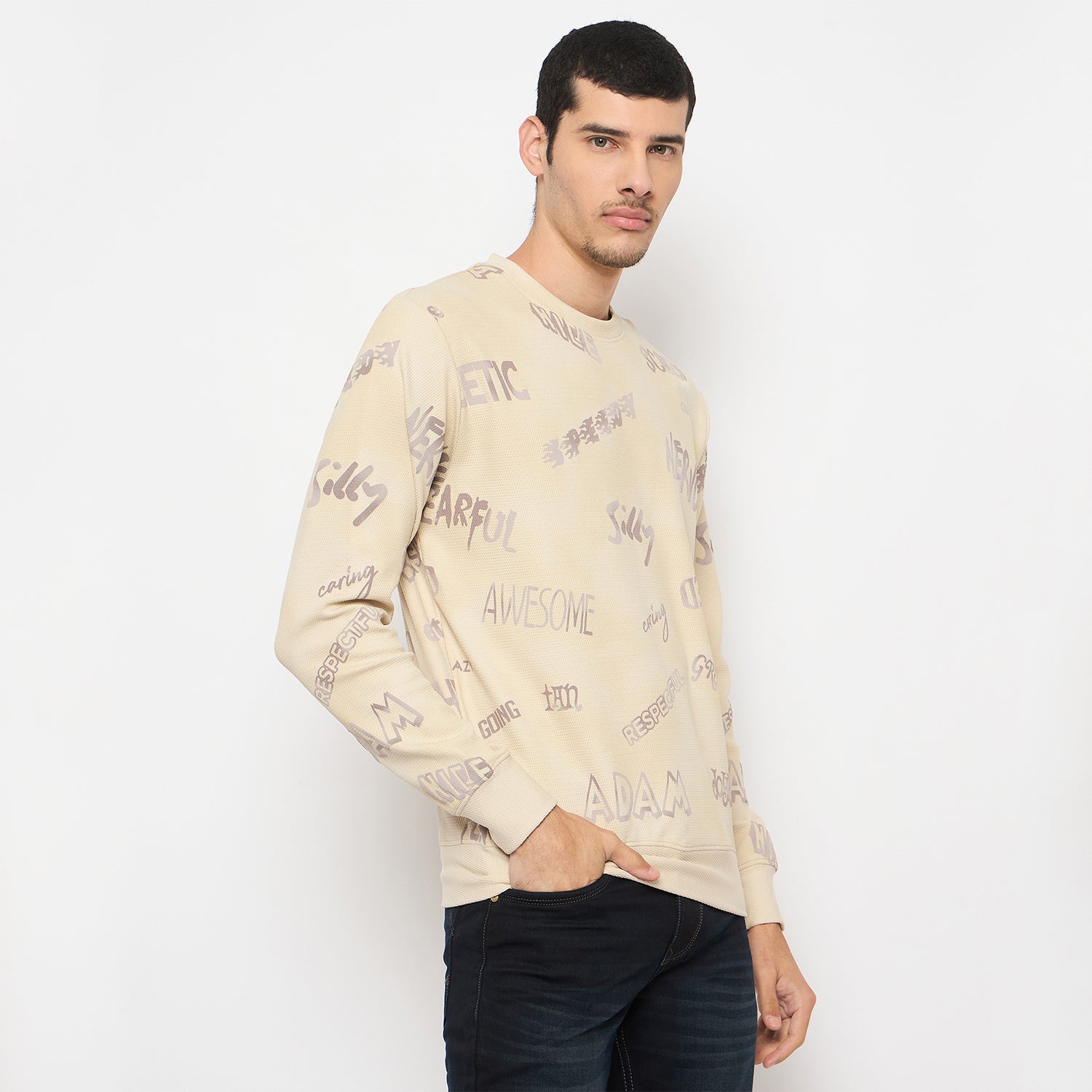 Duke Urban Men Full Sleeve Round Neck Sweatshirt (LF6403S)