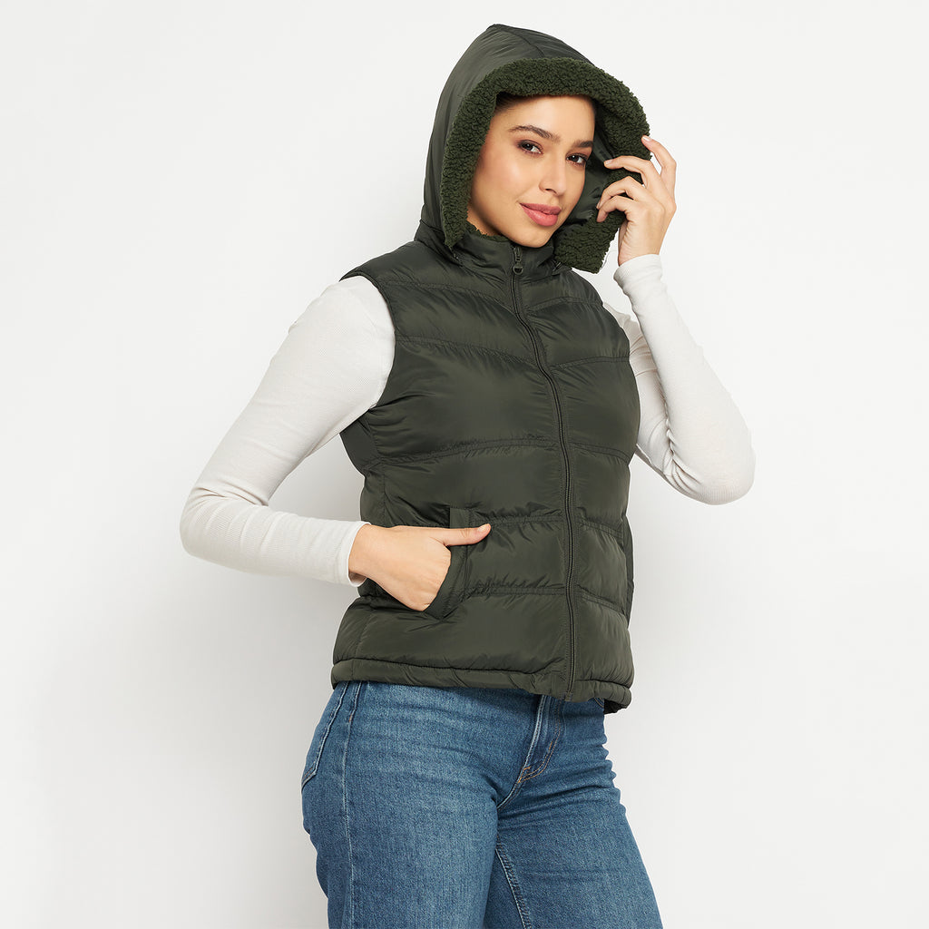 Duke Urban Women Sleeveless Jacket (SDZ4043)