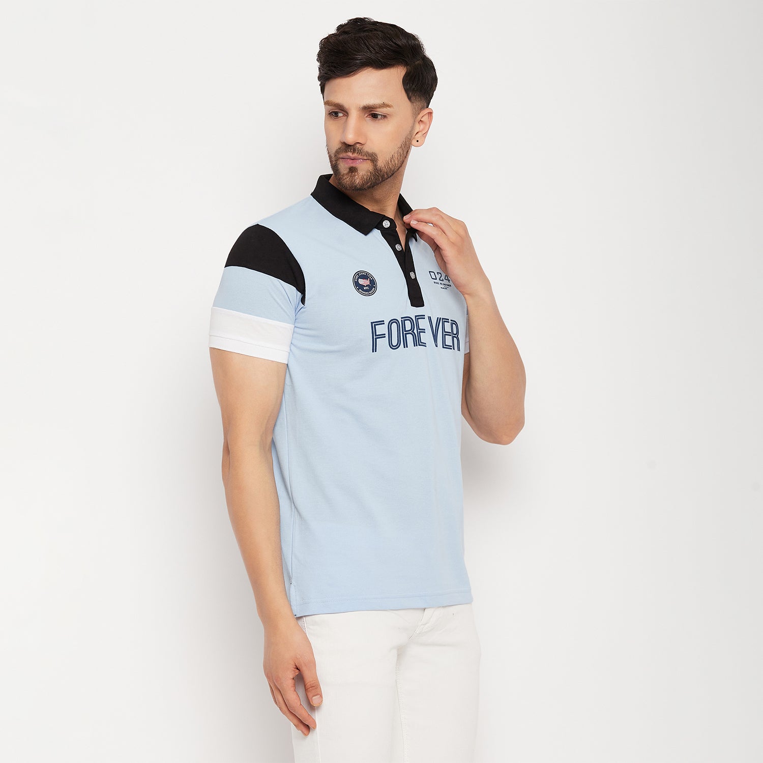 Duke Stardust Men Polo Neck Half Sleeve Cotton T-shirt (1109)